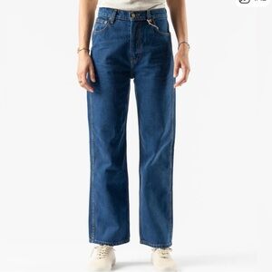 B SIDES PLEIN HIGH STRAIGHT JEAN Sz 27